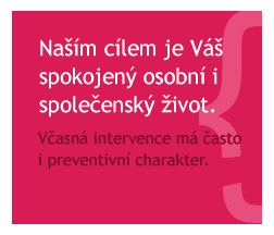 Naším cílem je Váš spokojený osobní život